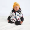 Baby 1996 Retro Nuptse One-Piece — nadruk