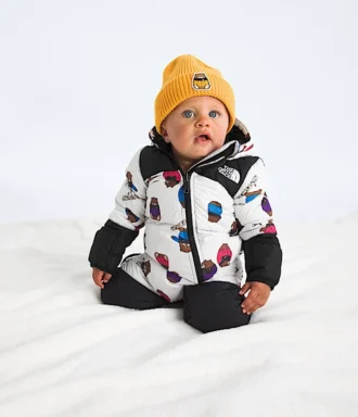 Baby 1996 Retro Nuptse One-Piece — nadruk