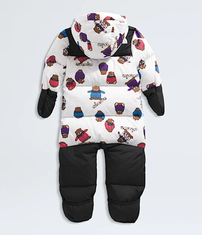 Baby 1996 Retro Nuptse One-Piece — nadruk