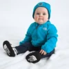 Bluza z kapturem Baby Glacier z zamkiem na całej długości