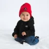 Bluza z kapturem Baby Glacier z zamkiem na całej długości