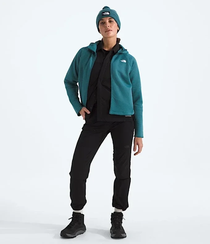 Damska bluza z kapturem DOTKNIT™ Thermal Full-Zip