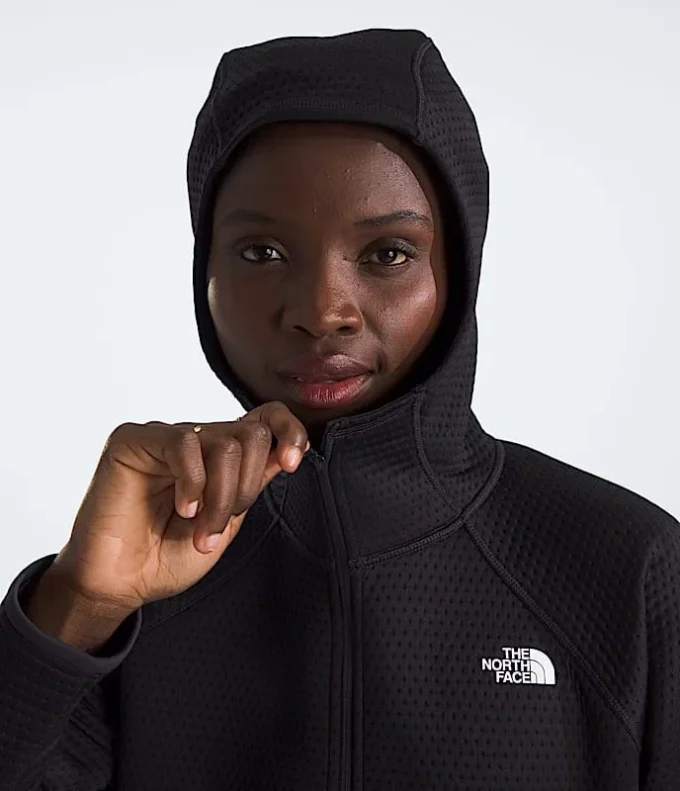 Damska bluza z kapturem DOTKNIT™ Thermal Full-Zip