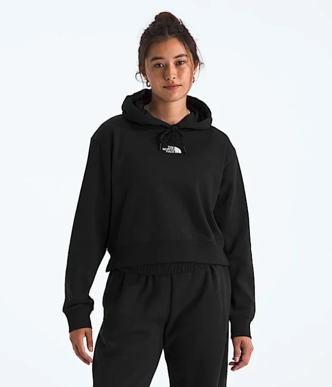 Damska bluza z kapturem Essential Cropped Hoodie