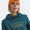 Damska bluza z kapturem Evolution Retro-Growth — grafika