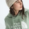 Damska bluza z kapturem Evolution Sketch Logo Half Dome — grafika