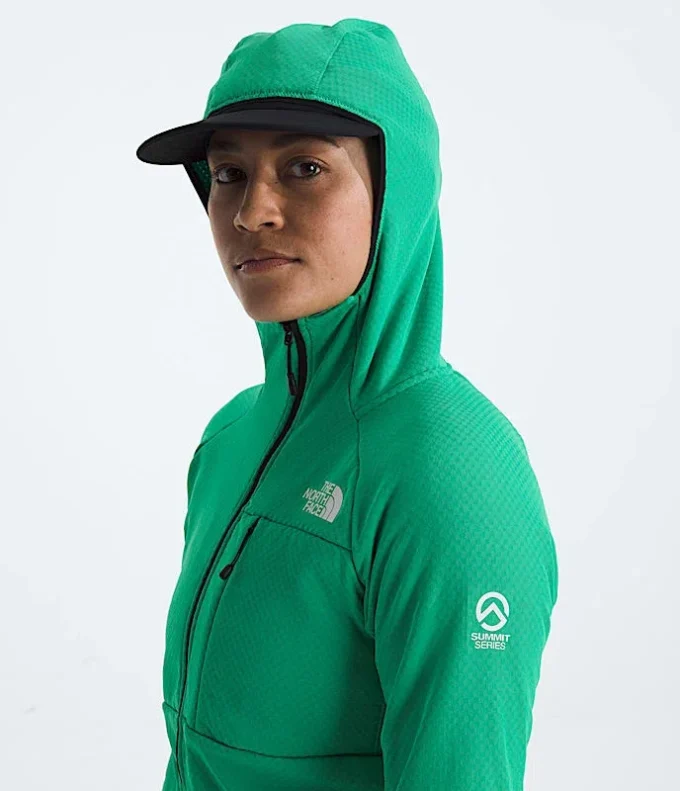 Damska bluza z kapturem FUTUREFLEECE™ z zamkiem na całej długości z serii Summit