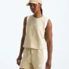 Damska koszulka bez rękawów Terry Relaxed Cropped Tank