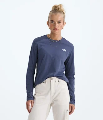 Damska koszulka z długim rękawem Simple Dome Tee