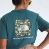 Damska koszulka z krótkim rękawem Evolution Floral Box NSE — grafika