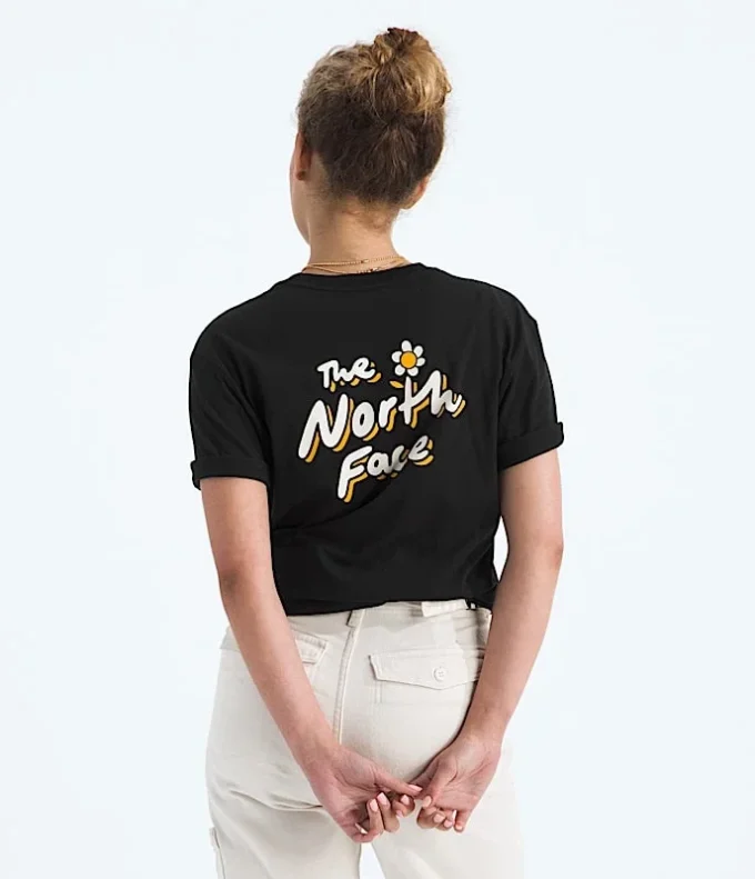 Damska koszulka z krótkim rękawem Evolution Floral Cloud — grafika