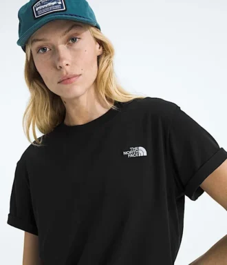 Damska koszulka z krótkim rękawem Evolution Simple Dome Relaxed
