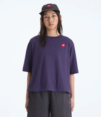 Damska koszulka z krótkim rękawem TNF™ Red Box Boxy Tee