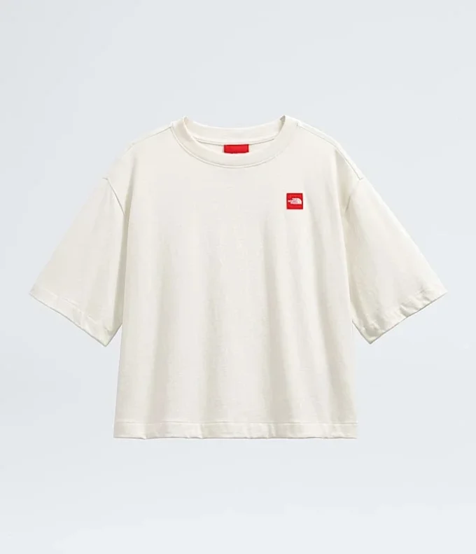 Damska koszulka z krótkim rękawem TNF™ Red Box Boxy Tee