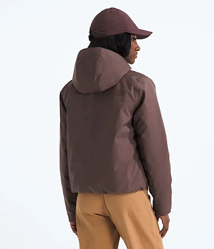 Damska kurtka puchowa z kapturem TNF™ Range