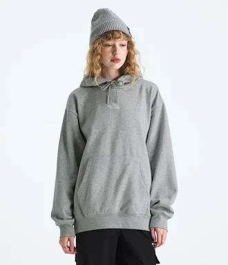 Damski oversize’owy sweter z kapturem Essential