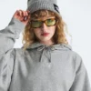 Damski oversize’owy sweter z kapturem Essential Damski oversize’owy sweter z kapturem Essential