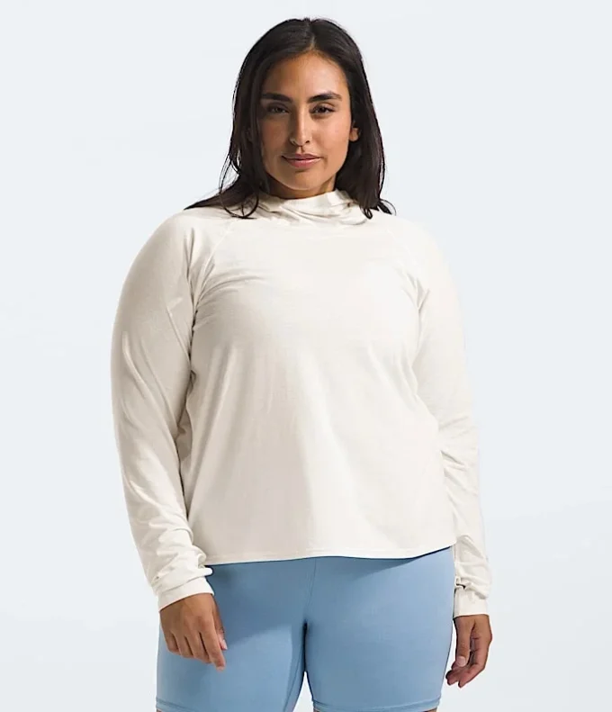 Damski plus Adventure Sun Hoodie