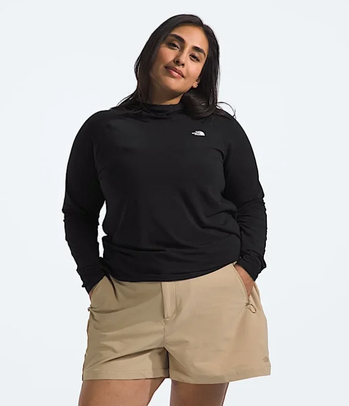 Damski plus Adventure Sun Hoodie