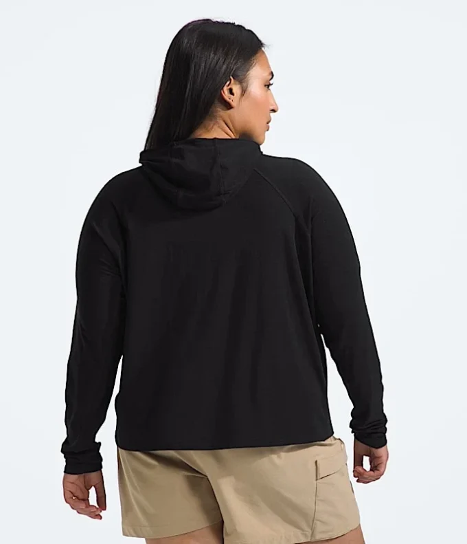 Damski plus Adventure Sun Hoodie
