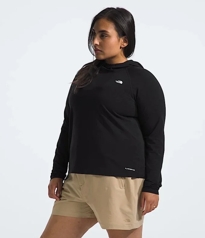 Damski plus Adventure Sun Hoodie