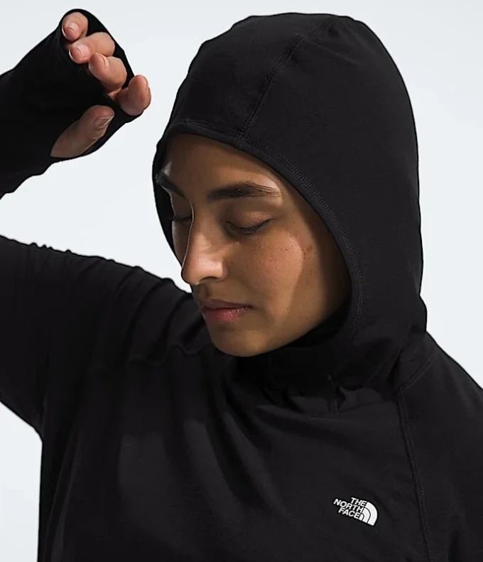 Damski plus Adventure Sun Hoodie
