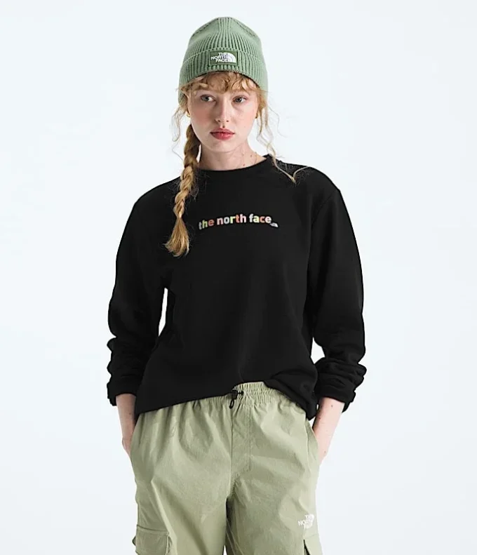 Damski sweter Evolution Proud Crew — z nadrukiem