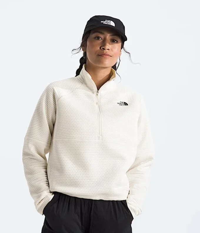 Damski sweter termiczny DOTKNIT™ z zamkiem 1/4