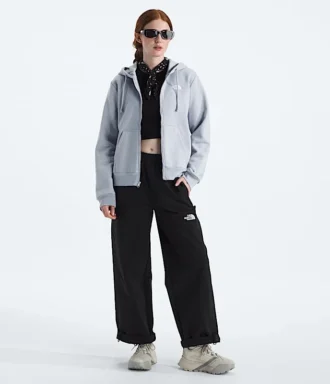 Damski sweter z kapturem Evolution Simple Dome Regular Full-Zip