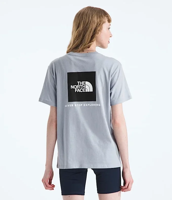Damski T-shirt Evolution Box NSE z krótkim rękawem i luźnym krojem