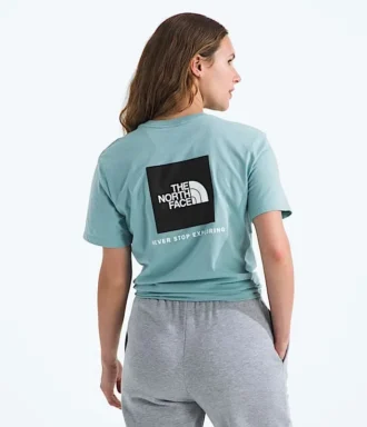Damski T-shirt Evolution Box NSE z krótkim rękawem i luźnym krojem