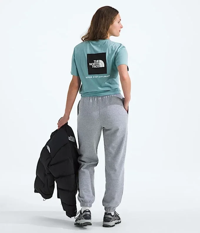 Damski T-shirt Evolution Box NSE z krótkim rękawem i luźnym krojem