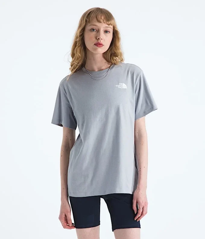 Damski T-shirt Evolution Box NSE z krótkim rękawem i luźnym krojem
