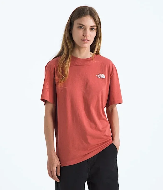 Damski T-shirt Evolution Box NSE z krótkim rękawem i luźnym krojem