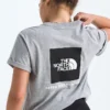 Damski T-shirt Evolution Box NSE z krótkim rękawem i luźnym krojem
