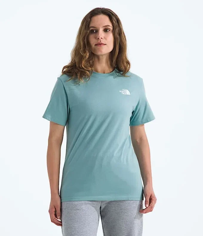 Damski T-shirt Evolution Box NSE z krótkim rękawem i luźnym krojem