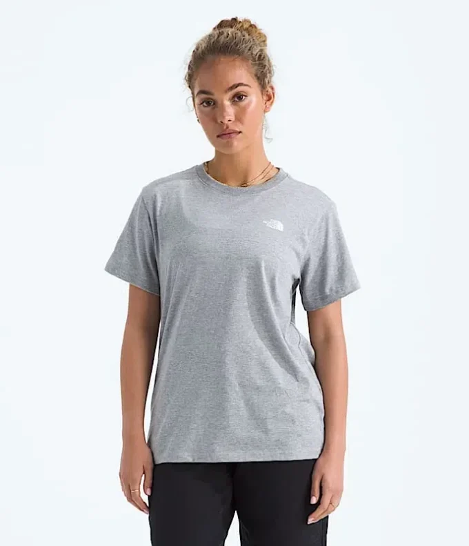 Damski T-shirt Evolution Box NSE z krótkim rękawem i luźnym krojem