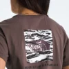 Damski T-shirt NSE Box Edge Of Light Infill Relaxed