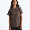 Damski T-shirt NSE Box Edge Of Light Infill Relaxed