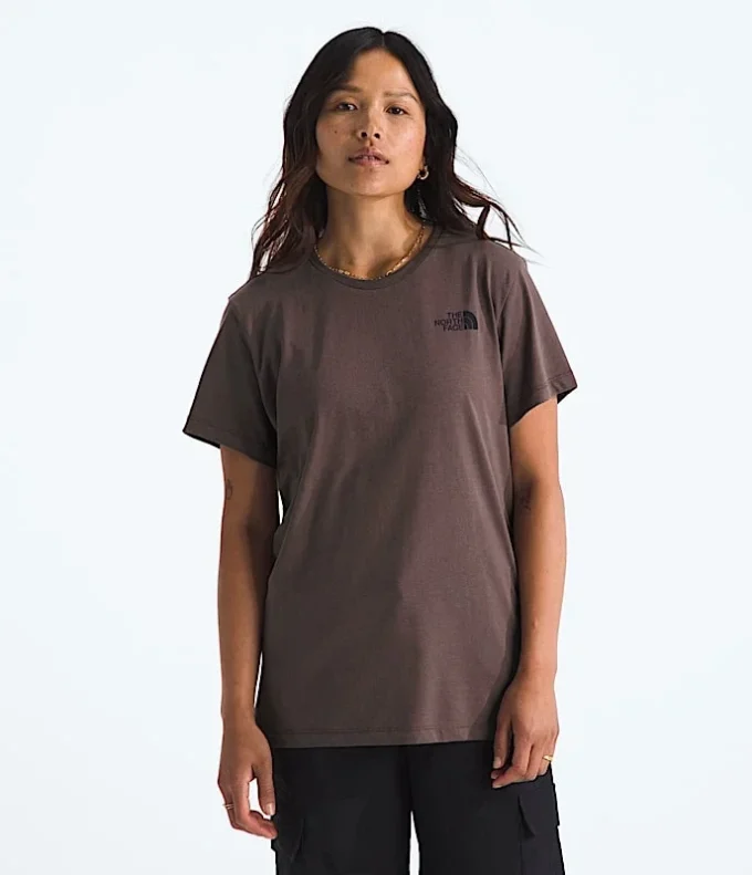 Damski T-shirt NSE Box Edge Of Light Infill Relaxed