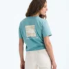 Damski T-shirt z krótkim rękawem Evolution Edge Of Light Box NSE — grafika