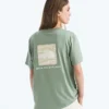 Damski T-shirt z krótkim rękawem Evolution Edge Of Light Box NSE — grafika