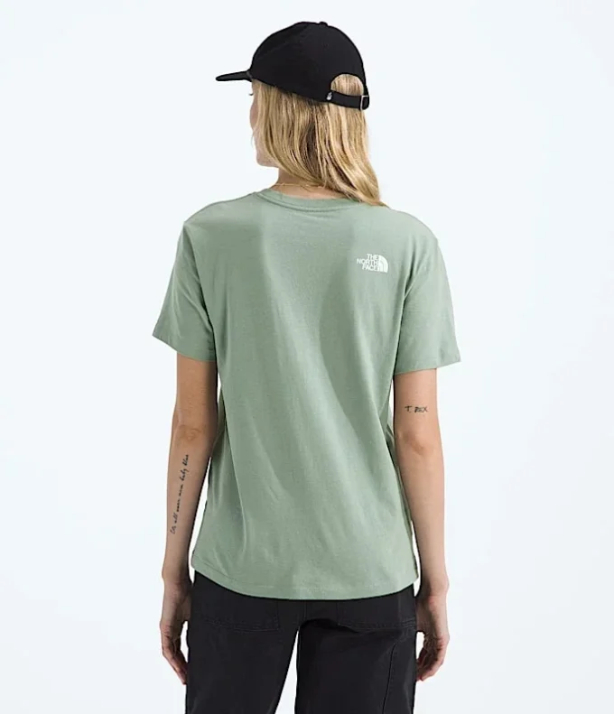 Damski T-shirt z krótkim rękawem Evolution Sketch Logo Half Dome — grafika