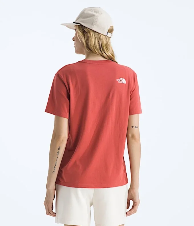 Damski T-shirt z krótkim rękawem Evolution Sketch Logo Half Dome — grafika