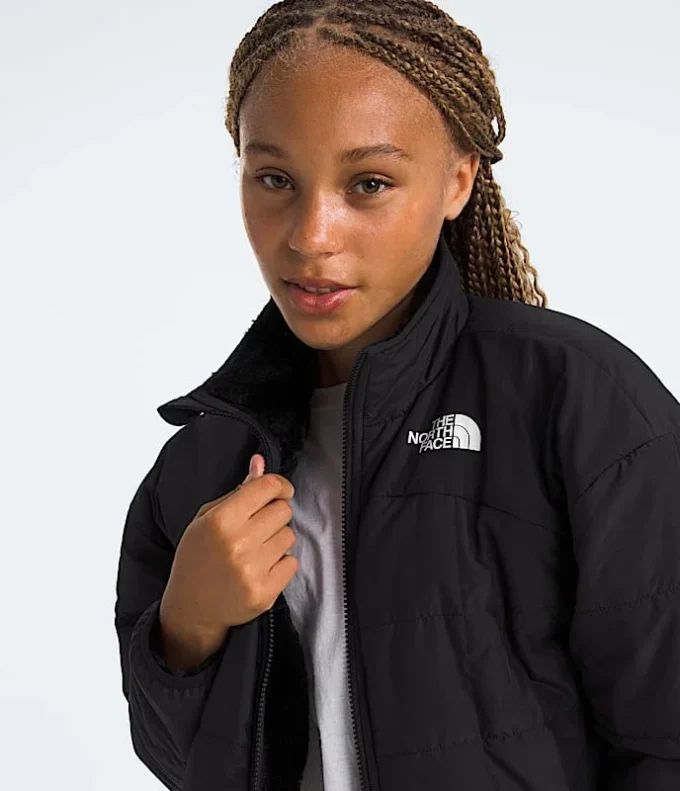 Dwustronna kurtka z zamkiem błyskawicznym Shasta dla dziewczynek