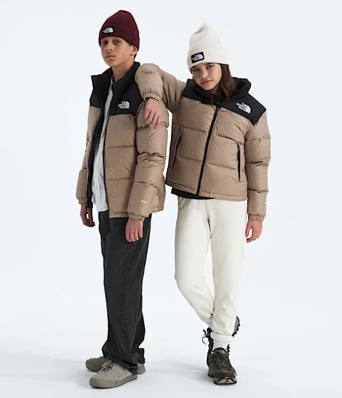 Kurtka 1996 Retro Nuptse dla chłopców i dziewcząt