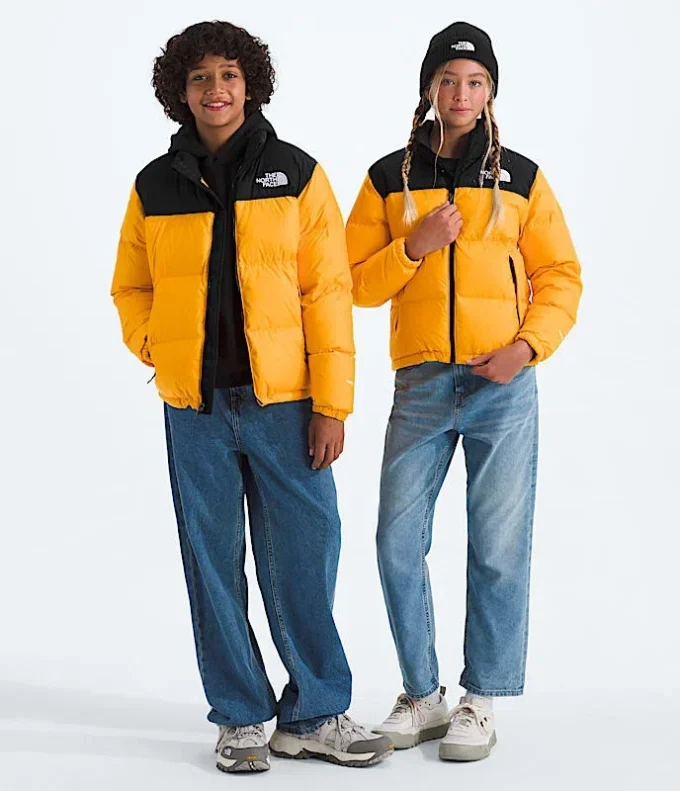 Kurtka 1996 Retro Nuptse dla chłopców i dziewcząt