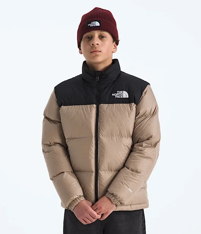 Kurtka 1996 Retro Nuptse dla chłopców i dziewcząt