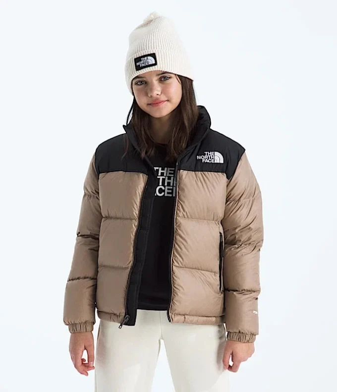 Kurtka 1996 Retro Nuptse dla chłopców i dziewcząt