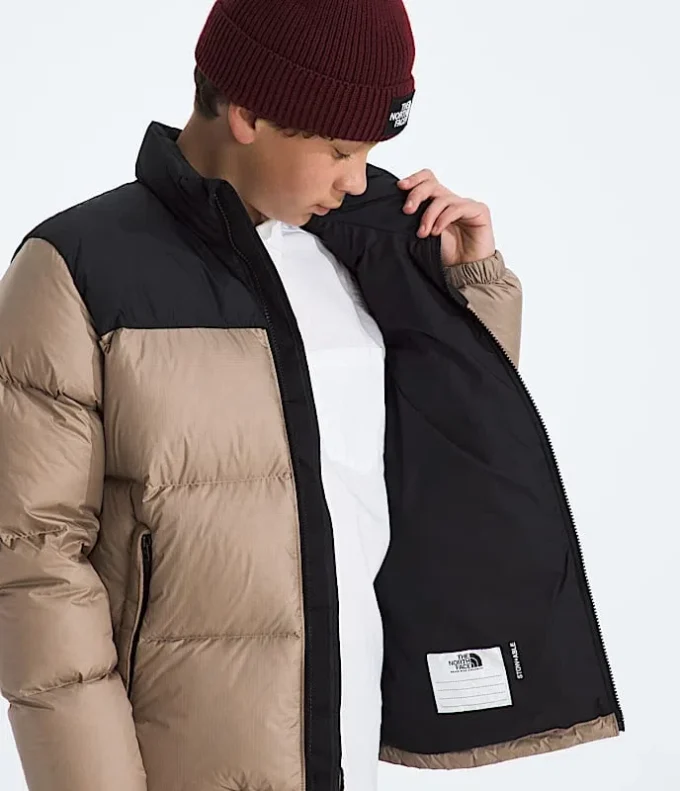 Kurtka 1996 Retro Nuptse dla chłopców i dziewcząt